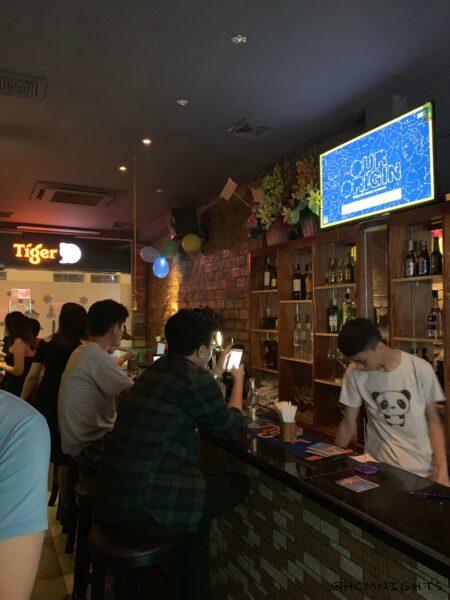 the little bar inside