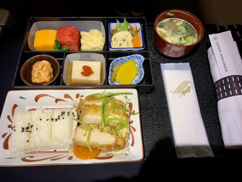 JAL 機内食