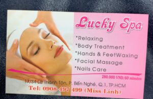 【閉店】Lucky SPA(ラッキースパ)Lê Thánh Tôn通りのマッサージ Lucky Spa