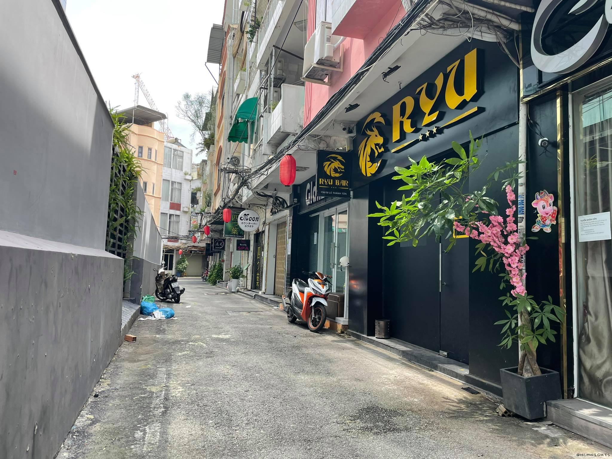 ホーチミン日本人街の店舗の様子(2021年10月撮影)