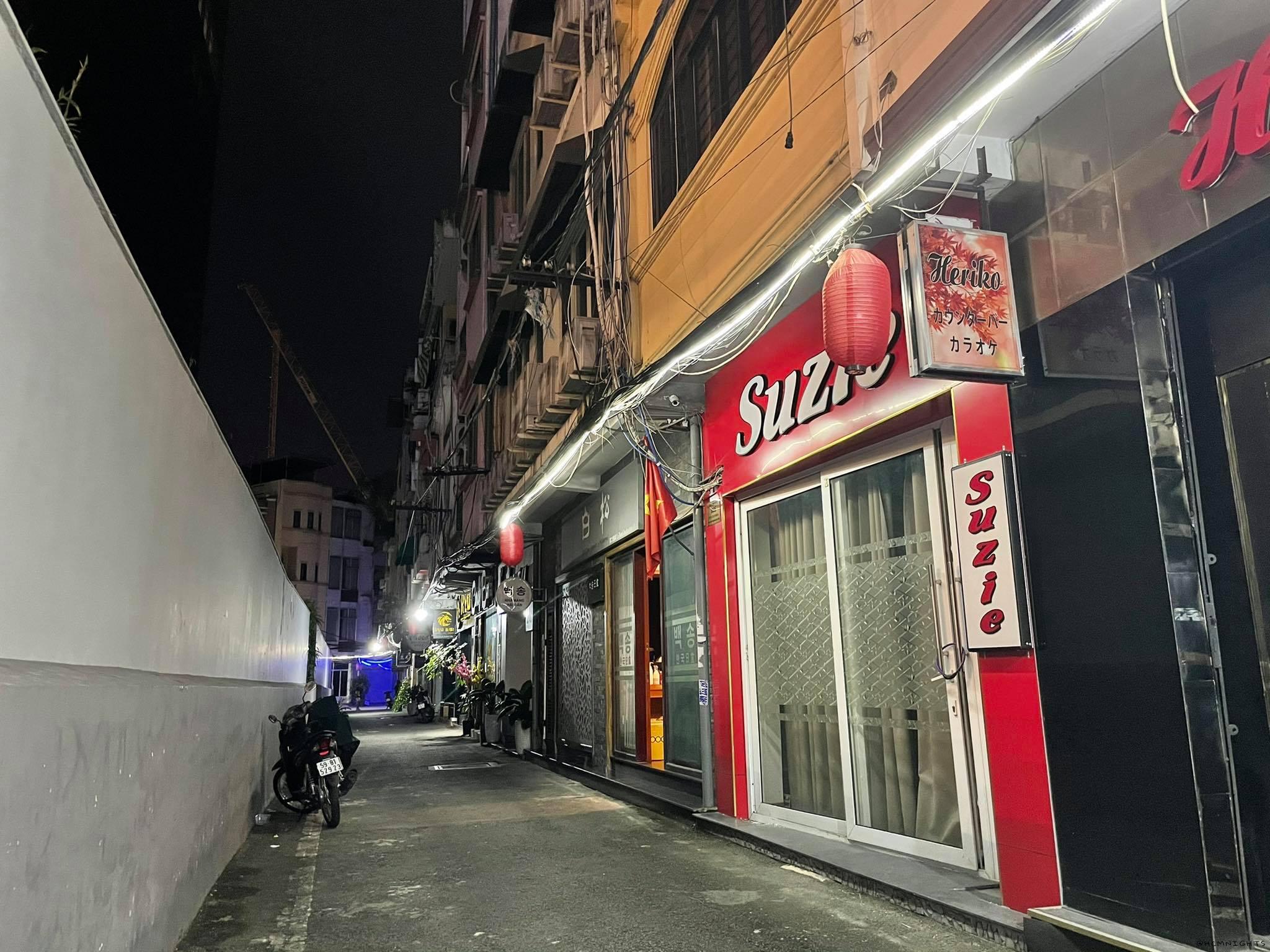 Lê Thánh Tôn通り周辺の飲食店(2021年10月撮影)